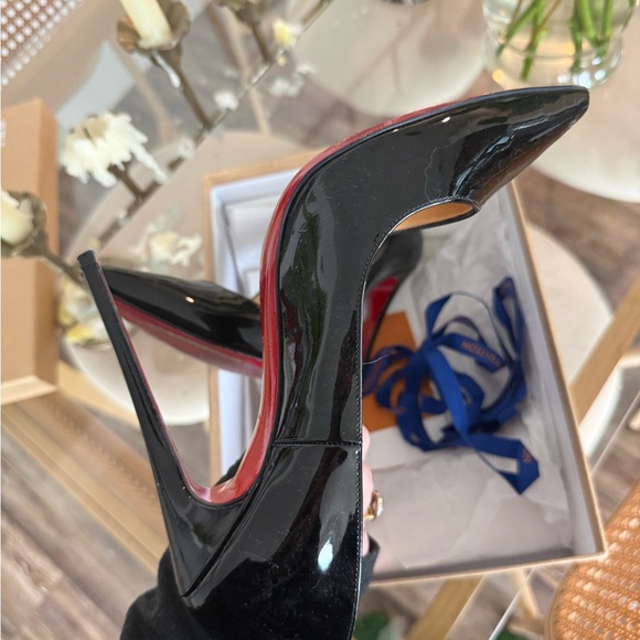 Christian Louboutin So Kate 120 Black Heels - Picture 9 of 13